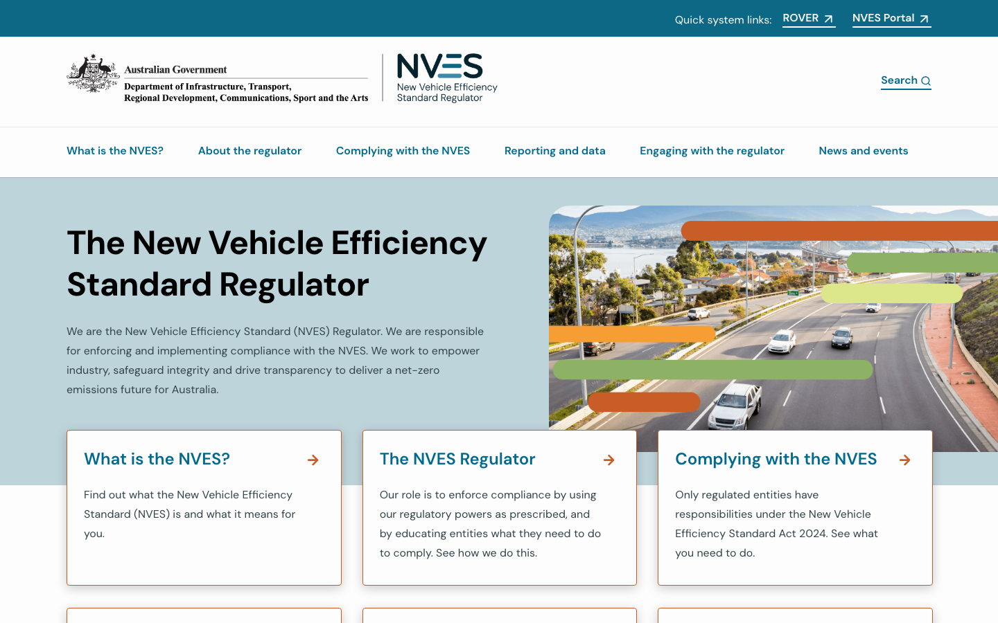 NVES Regulator website - GovCMS Drupal collaboration project